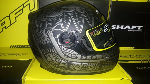 Casco Integral Shaft Azteca Sh-581casco Reglamentario 