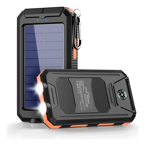 Cargador Solar Solar 20000 Mah Cargador Telefono Solar Porta