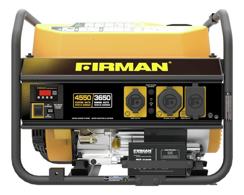 Firman P03601 Generador Portatil, 3650 Vatios, Arranque De R