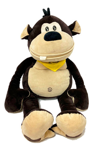 Peluche Grande Animal Mono 90cm Regalo Bebé Babyshower