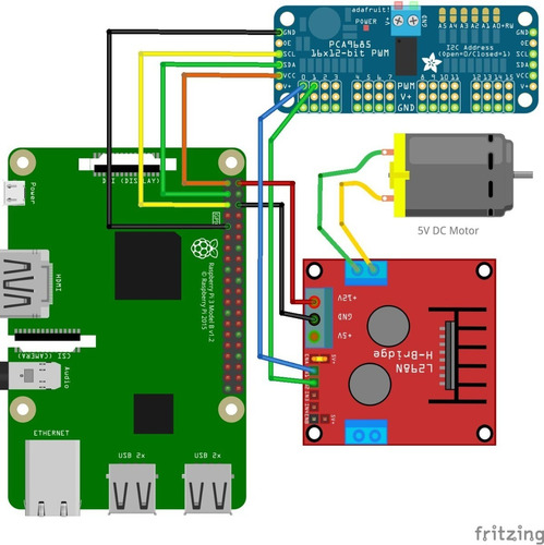 Pca9685 16 Bits De Canal 12 Módulos I2c Servo Pwm Sg90 Mg995