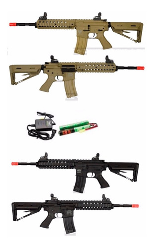 Imagen 1 de 6 de Marcadora Airsoft Bm M4 Mod L Eléctrica Bbs 6mm Hdp Xtreme