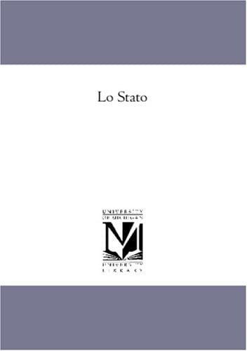 Libro: Lo Stato (italian Edition)
