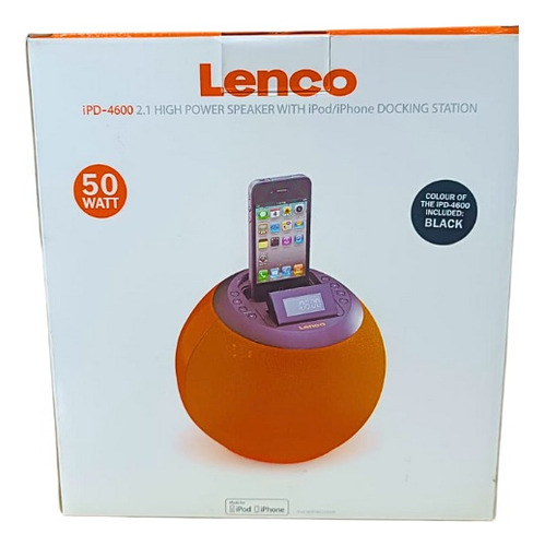 Altavoz Lenco Ipd 4600 Apple iPod Y iPhone (Usado)