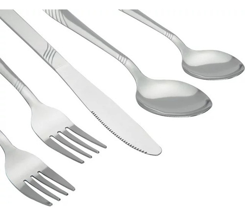 Set De 48 Cubiertos Con Charola Organizadora Para 8 Personas