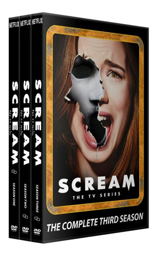 Scream Temporadas 1 2 3 Serie Dvd Latino/ingles Subt Español