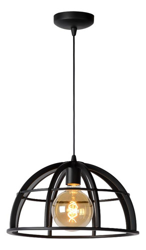 Lampara Colgante Dikra Negro 1xe27
