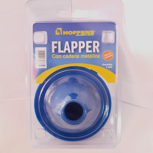 Flapper Tapon Cadena Metalica Para Estanque De Wc