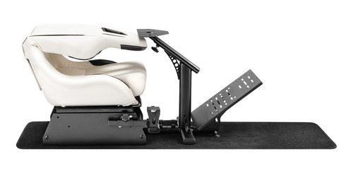 Silla Gamer Blanco Simulador Thrustmaster Fanatec Logitech