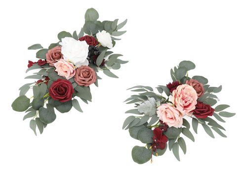 Carteles De Bienvenida Para Bodas, Decoración Floral, 2 Piez