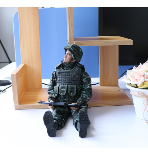 12 Masculino Modelo 1/6 Misión De Paz Uniforme Soldado