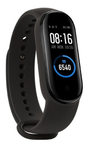 Reloj Mini Band Sumergible Malla Negra, Salud Fisica Deporte