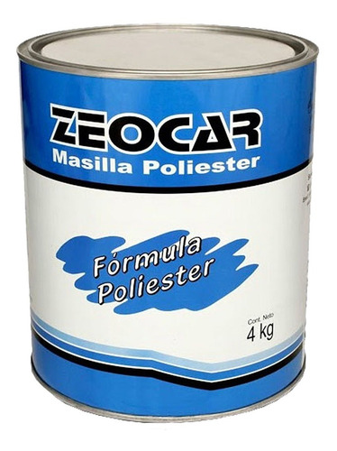 Zeocar Masilla Plastica X 4 Kg - Caporaso