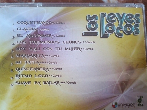 Los Reyes Locos Hits De Oro El Ascensor Cd Disa (Usado)