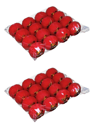 Paquete De 2 Colgantes Decorativos De Rojo Chino De 16x Para