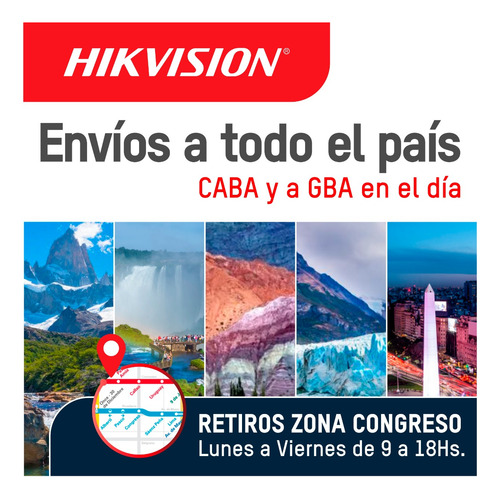Imagen 7 de 10 de Kit Seguridad Hikvision Dvr 8 + 8 Camaras 2mp + 1tb