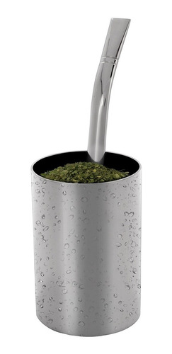 Bomba Canudo Mate Chimarrão E Tereré Aço Inox Com Mola