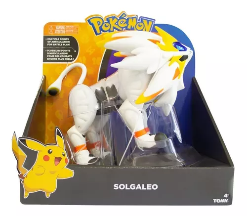 Figura Articulada - Pokémon - Lendário 12 - Solgaleo - Dtc em