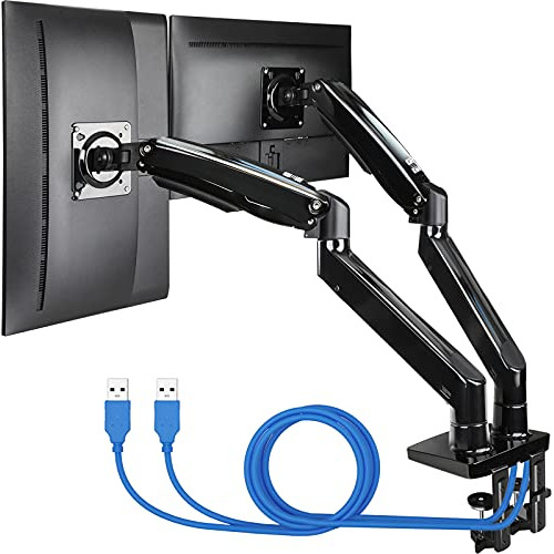 Ergear 22-35? Soporte De Soporte Para Monitor Doble Premium