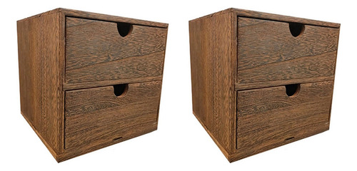 2 Cajones De Madera For Guardar Joyas, Cajoneras De Madera
