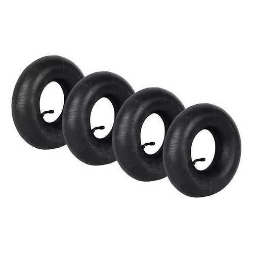 4 Camaras Para Rueda Inflable De Carrito 4.10/350-4 (250mm)