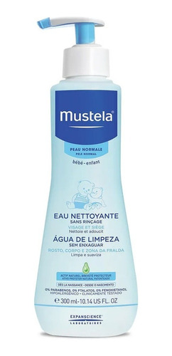 Mustela Bebê Physiobebê Fluido Limp S/enxágue Nádegas Rosto