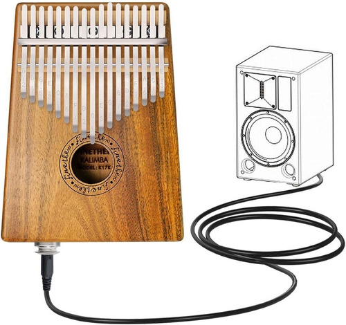 Kalimba, Thumb Piano 17 Key Stress Relief Hand Instrume...