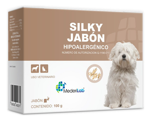 Silky Jabón Hipoalergénico - Mederilab