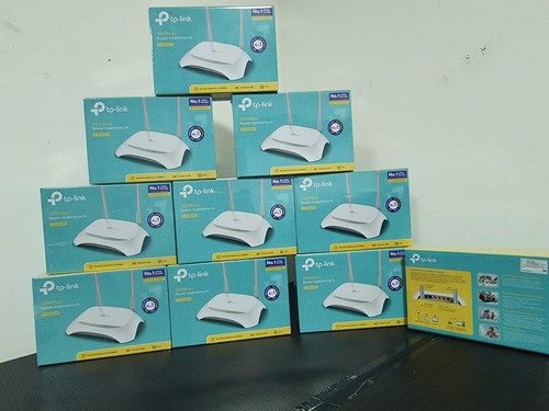Paquete De 20 Pzas Router Tp-link Tl-wr840n V6, 300 Mbps