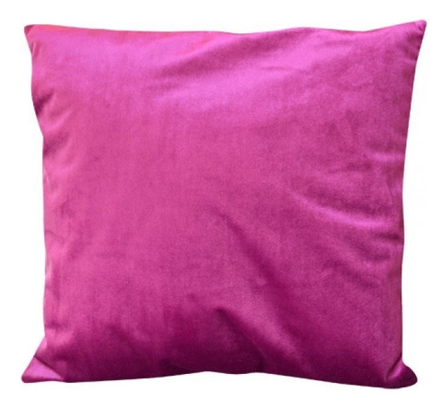 Funda Para Almohadon 45 X 45 Color Fucsia