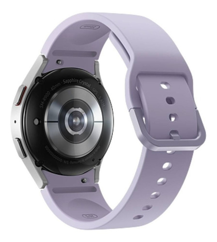 Imagen 5 de 9 de Samsung Galaxy Watch5 Small (Bluetooth) 1.2" caja 40mm de aluminio armor silver, malla silver SM-R900