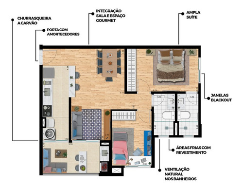 Imagem 12 de 12 de Apartamento À Venda No Bairro Vila Curuçá - Santo André/sp - O-4890-12279