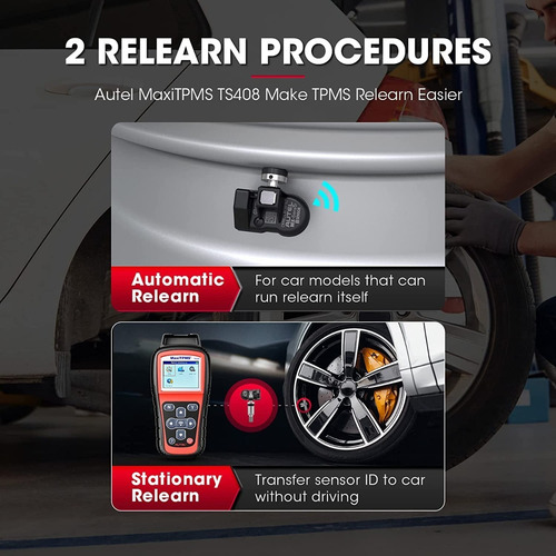 Escaner Autel Maxi Tpms Ts408 - Sensor Original