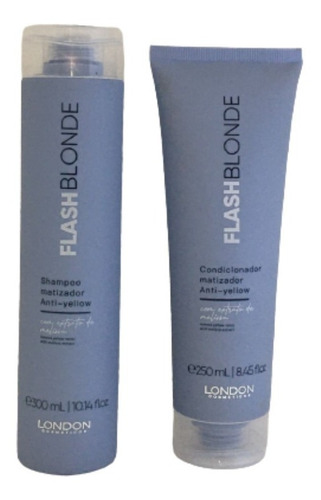  Kit Flash Blonde Shampoo 300ml E Condicionador 250ml