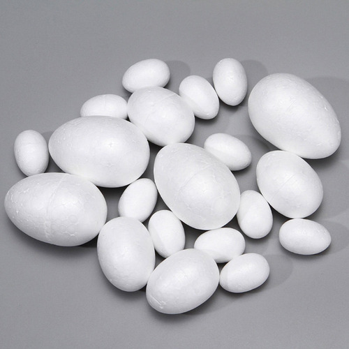 Huevos De Espuma De Poliestireno, Huevos De 20 Piezas 10 Cm