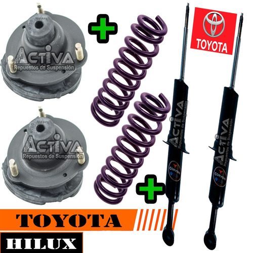 Amortiguador Espiral Cazoleta Hilux 4x2/4x4 05/... Delantero