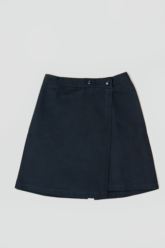 Imagen 1 de 1 de Pollera Pantalón Gabardina Colegial T 12 Y 14