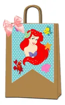 Comprar Kit Imprimible Candybar La Sirenita Mermaid Personalizado 