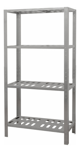 Anaquel Marimba 100% Acero Inoxidable Mindejal 90x45x180 Cm