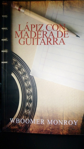 Libro: Lápiz Con Madera De Guitarra