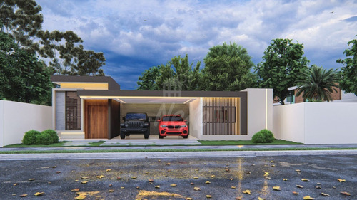 Imagen 14 de 25 de Moderna Casa En Pontezuela Santiago, Amplios Espacios, Patio, Gazebo Y Piscina (jpc-216)