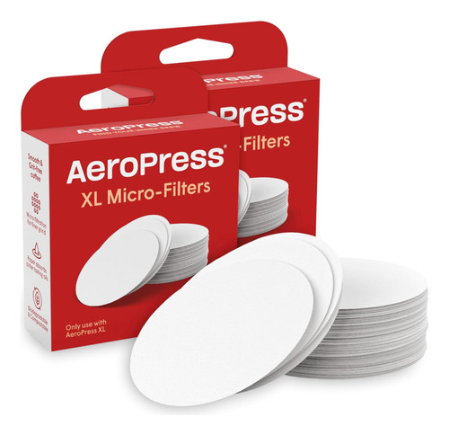 Paquete De Filtro De Reemplazo De Aeropress Xl - Microfiltro