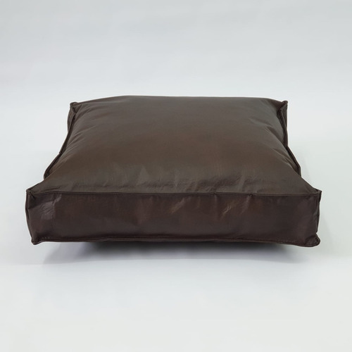 Imagen 2 de 3 de Funda Almohadon 50x50 Cm Eco Cuero Sillon Algarrobo Stock