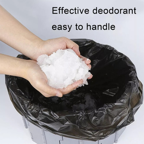 Inodoro De Emergencia Portátil Plegable Para Exteriores
