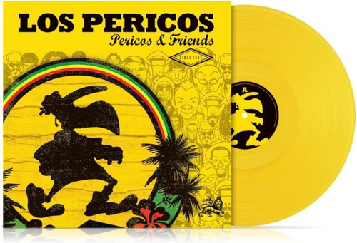 Los Pericos Pericos & Friends Yellow Eu Import Lp Vinilo