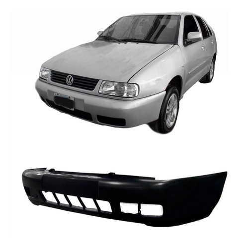 Parachoque Del Negro Volkswagen Polo 1997 Al 2004