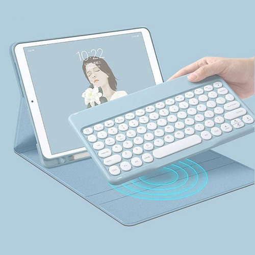 Funda Con Teclado Ratón Para Galaxy Tab S6 Lite 10.4 Alto