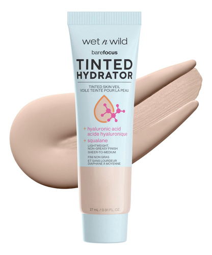 Wet N Wild Bare Acabado Mate Cobertura Transparente A Media
