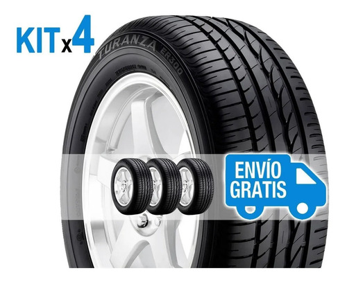 Imagen 3 de 9 de Kit 4u 225/45 R17 94w Turanza Er300 Bridgestone Envío Cuotas