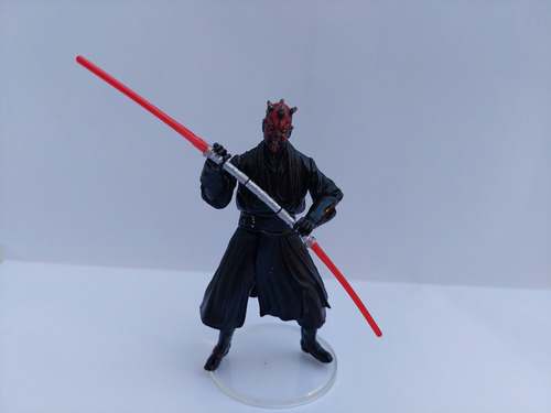Darth Maul (double-bladed Lightsaber) - Star Wars - Hasbro (Usado)